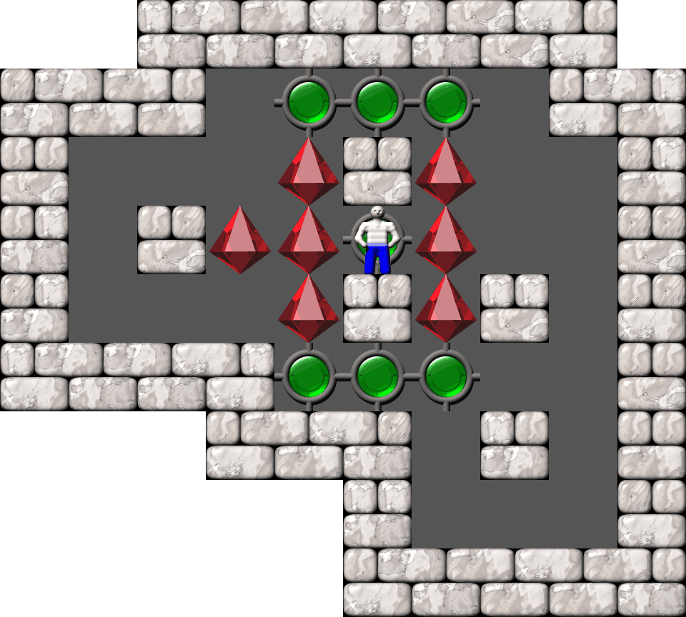 Sokoban Kevin 13 level 1